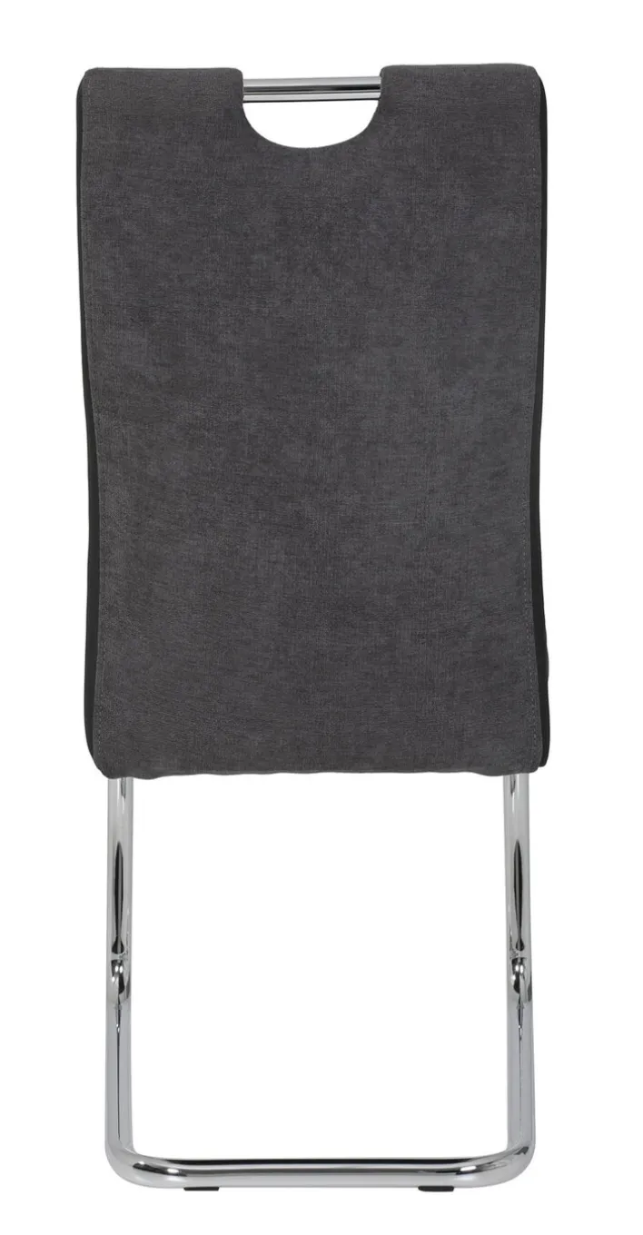 Esszimmerstuhl ALINA 2er Set anthrazit