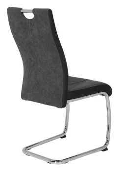 Esszimmerstuhl ALINA 2er Set anthrazit