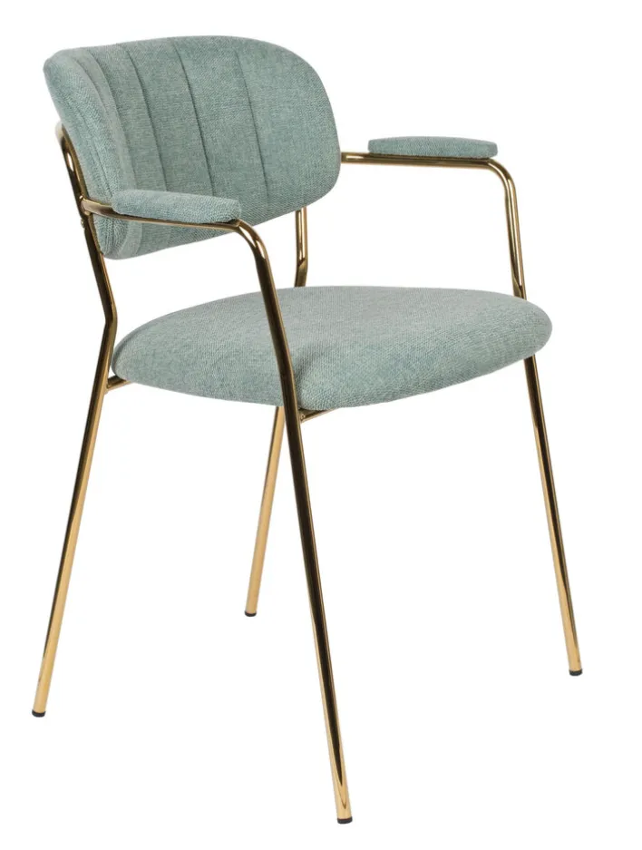 Esszimmerstuhl ARMJOLIEN 2er Set hellgrün