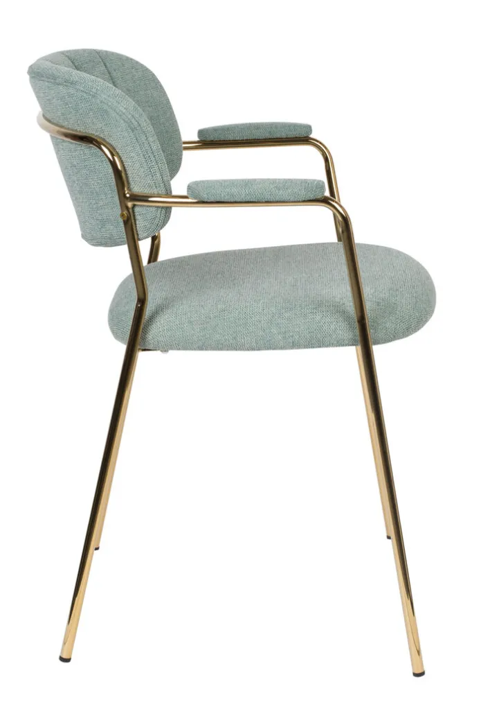 Esszimmerstuhl ARMJOLIEN 2er Set hellgrün