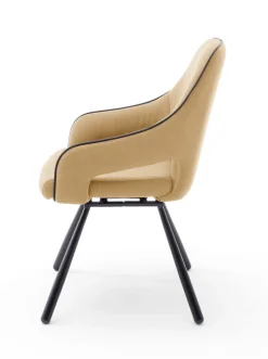 Esszimmerstuhl ISABELLA AL 2er Set currygelb