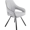 Esszimmerstuhl ISABELLA AL 2er Set hellgrau