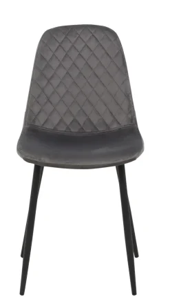 Esszimmerstuhl MIRA 2er Set grau