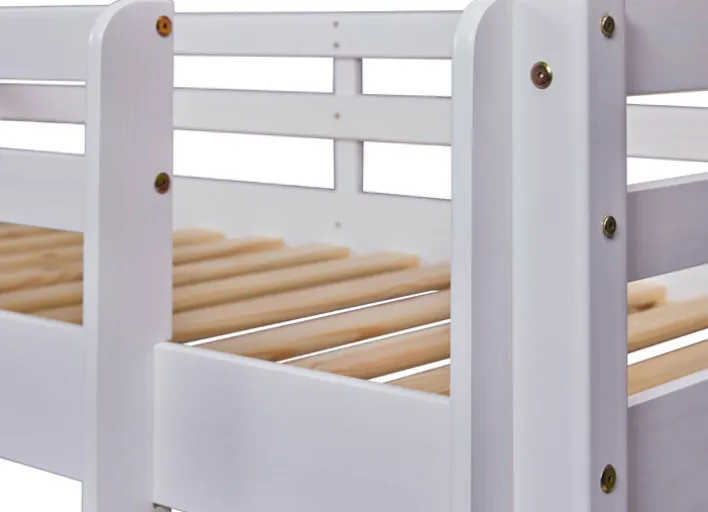 Etagenbett NIKOLAUS 90 x 190 cm weiß