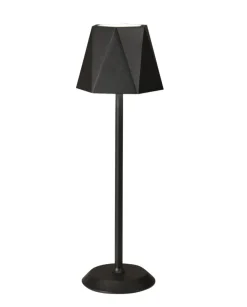 FABAS LUCE Akku LED Tischlampe KATY schwarz