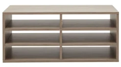 Facheinteilung WEB 75,9 cm Eiche Trüffel sägerau NB