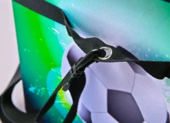 Faltkiste FANBOX I schwarz/grün/weiß