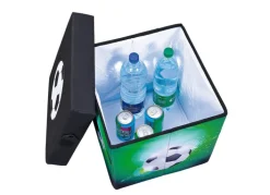 Faltkiste FANBOX I schwarz/grün/weiß