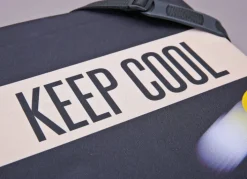 Faltkiste FANBOX II schwarz/orange/weiß