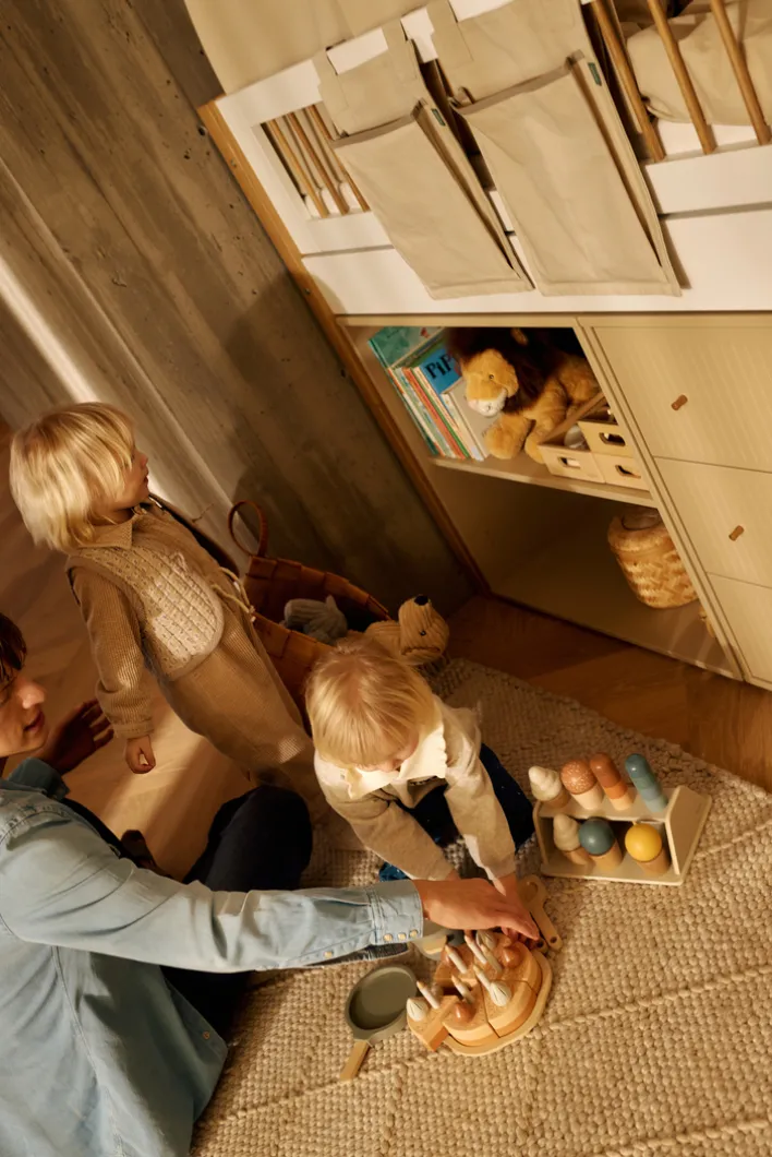 FELXA Betttasche DAWN 3er Set grau