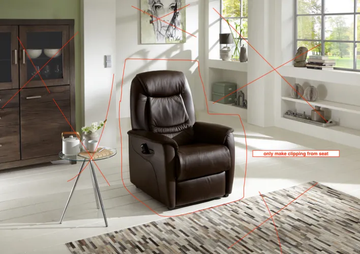 Fernsehsessel ANNECY L schoko