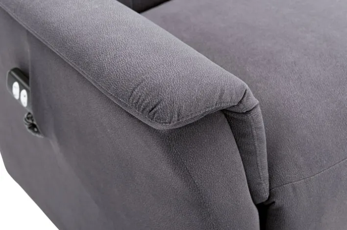 Fernsehsessel SILAS grau