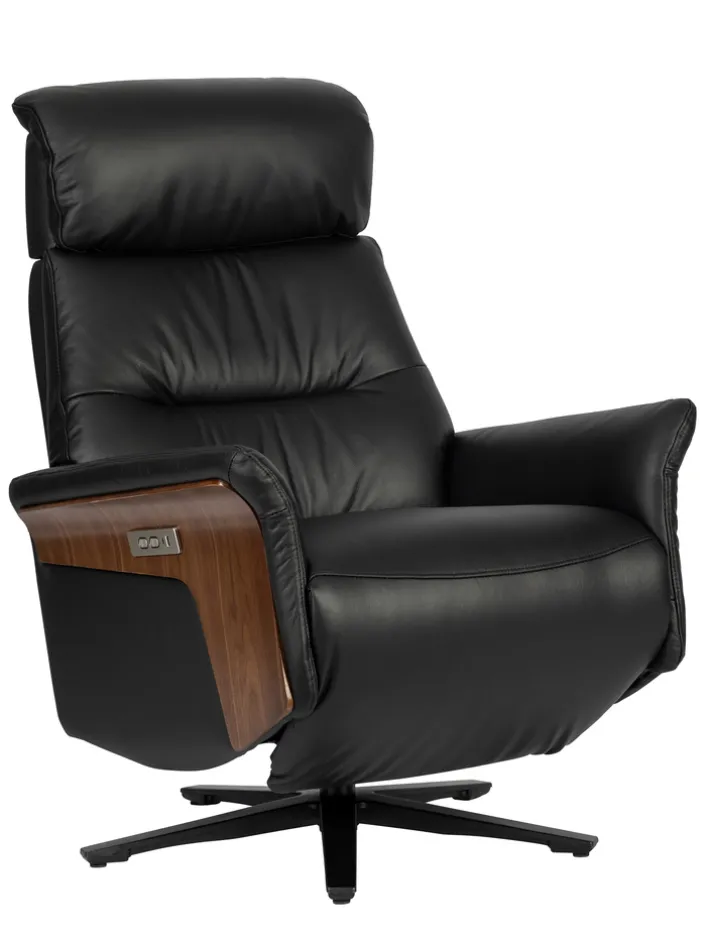 Fernsehsessel TERAMO schwarz