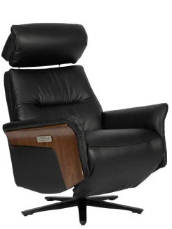 Fernsehsessel TERAMO schwarz