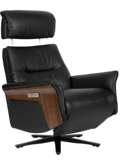 Fernsehsessel TERAMO schwarz