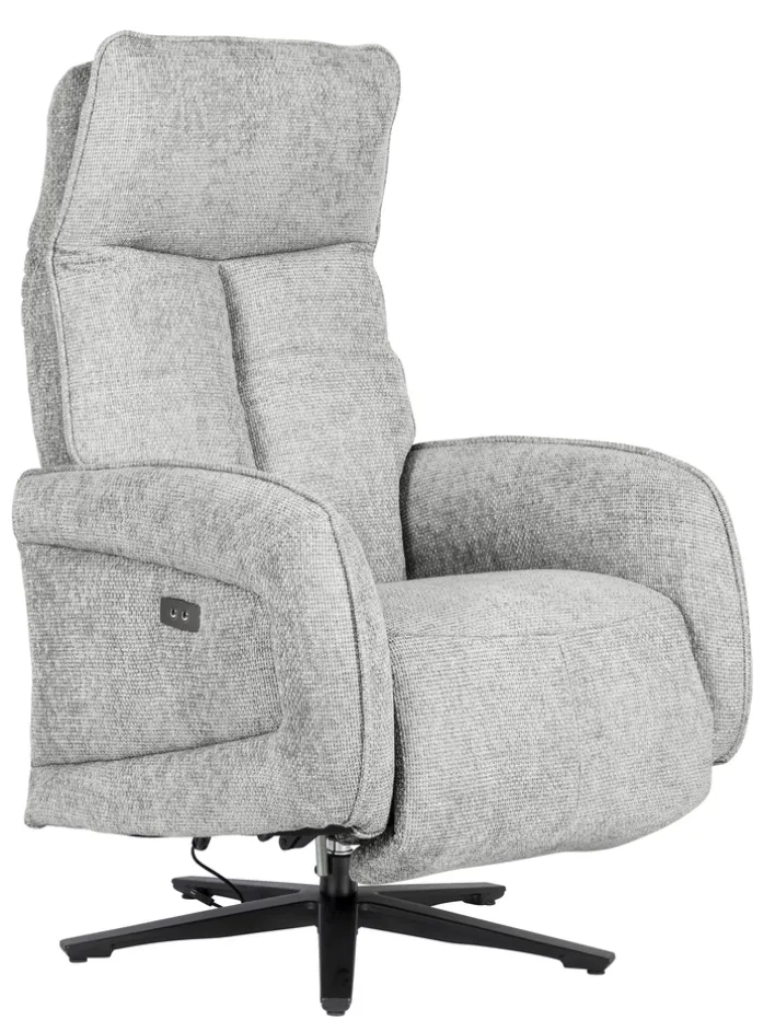 Fernsehsessel TIVOLI silbergrau