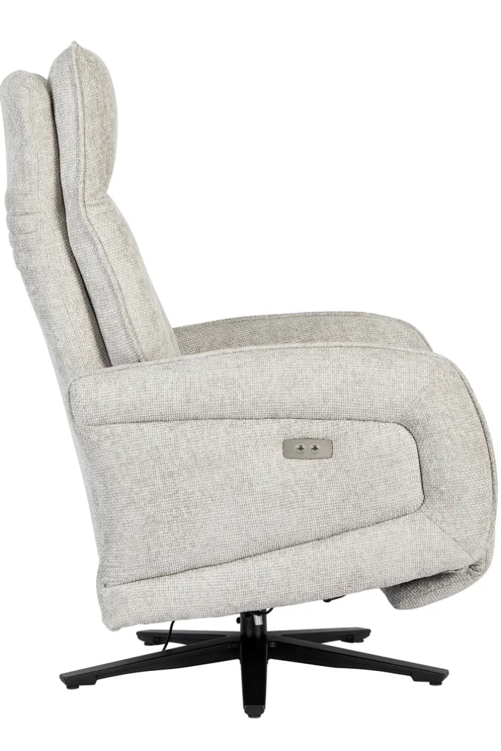 Fernsehsessel TIVOLI silbergrau