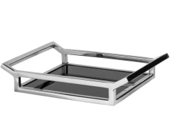 Fink Tablett PIANO 36 x 30 cm Edelstahl /Glas