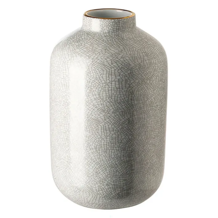 Fink Vase ROY 21 cm grau