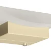 FISCHER & HONSEL LED Wandleuchte BOWL TW, Metall/Glas, 20 x 11 x 7 cm, satiniert Beige