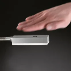 FISCHER & HONSEL LED Wandlampe RAIK I nickelfarbig mit Gestensteuerung