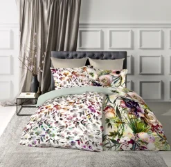 fleuresse Mako-Satin-Bettwäsche MILANO I 135 x 200 cm mehrfarbig