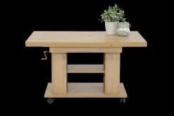 Funktionscouchtisch JAKOB 90 (142) x 60 cm Artisan-Eiche-Dekor