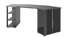 Gaming Tisch PIPPO 205 x 91 cm schwarz