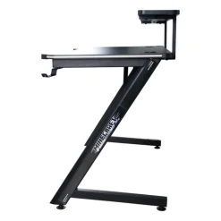 Gaming-Tisch MINECRAFT 120 cm schwarz/ grau