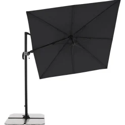 Garden FLAIR Ampelschirm NORMA 2-teilig 230 x 230 cm anthrazit