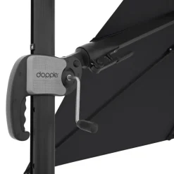 Garden FLAIR Ampelschirm NORMA 2-teilig 230 x 230 cm anthrazit