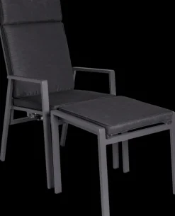 Garden FLAIR Fußhocker Outdoor LUNA AT anthrazit /anthrazit