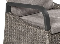 Garden FLAIR Garten Positionsstuhl LENA Omega braun