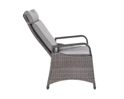 Garden FLAIR Garten Positionsstuhl LENA Omega braun