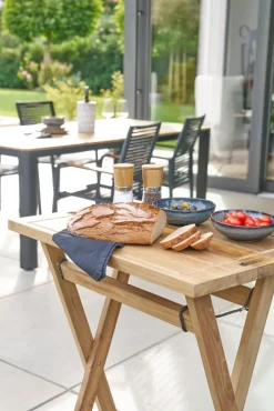 Garden FLAIR Garten-Beistelltisch OTTO Teakholz