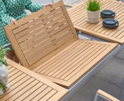 Garden FLAIR Gartentisch SALZBURG 214-300 x 100 cm