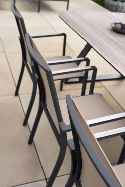 Garden FLAIR Gartentisch RUAN 240 x 120 cm anthrazit /grau