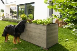 Garden FLAIR Hochbeet RUTH 240 x 80 cm anthrazit