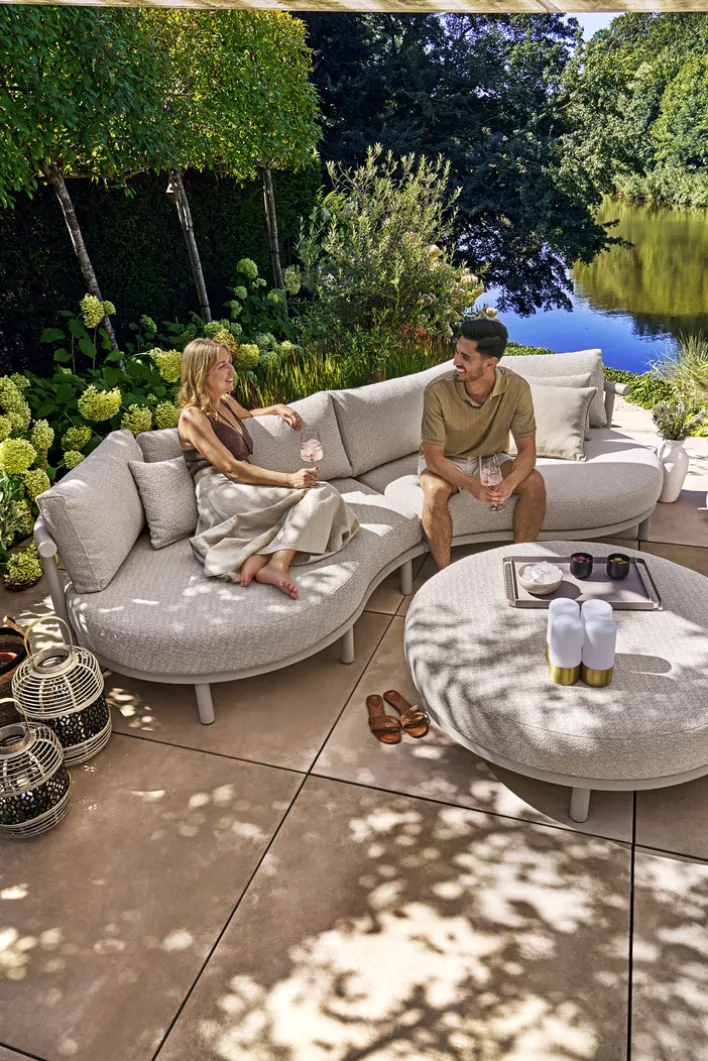 Garden FLAIR Living Gartenlounge REDA 3-teilig taupe