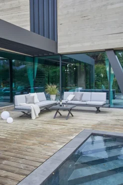 Garden FLAIR Loungetisch Set Outdoor RIO 2-teilig anthrazit