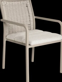 Garden FLAIR Stapelstuhl Garten ROEN 2er Set champagner /taupe