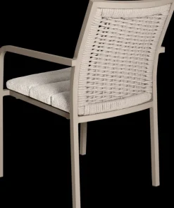 Garden FLAIR Stapelstuhl Garten ROEN 2er Set champagner /taupe