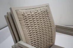 Garden FLAIR Stapelstuhl Garten ROEN 2er Set champagner /taupe