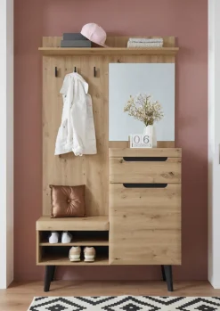 Garderobe TORGE Artisan Eiche
