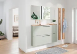 Garderobenpaneel AMECA 15 x 170 cm Navarra-Eiche-Dekor