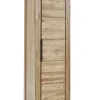 Garderobenschrank  JURIA 67 x 199 cm Eiche massiv/Eiche furniert