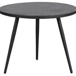 Garten Beistelltisch SUZE 2-teilig schwarz