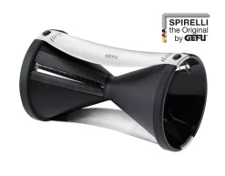 GEFU Spiralschneider SPIRELLI inkl. Sparschäler und Reinigungsbürste Kunststoff schwarz