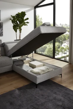 GIOVANNI d'Alberto Wohnlandschaft BRAGA hellgrau