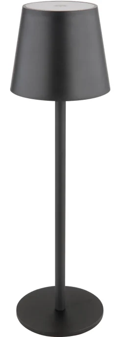 GLOBO Akku LED Tischlampe VANNIE schwarz